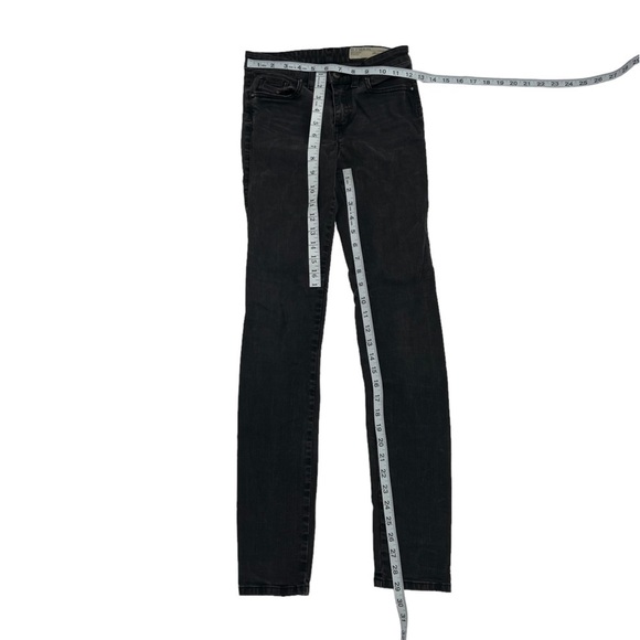Diesel Black Skinzee-Dee Super Slim Skinny Regular Waist Jeans Size 24 Women’s - Picture 5 of 7